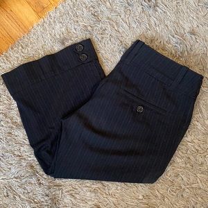 H & M pinstripe capri’s